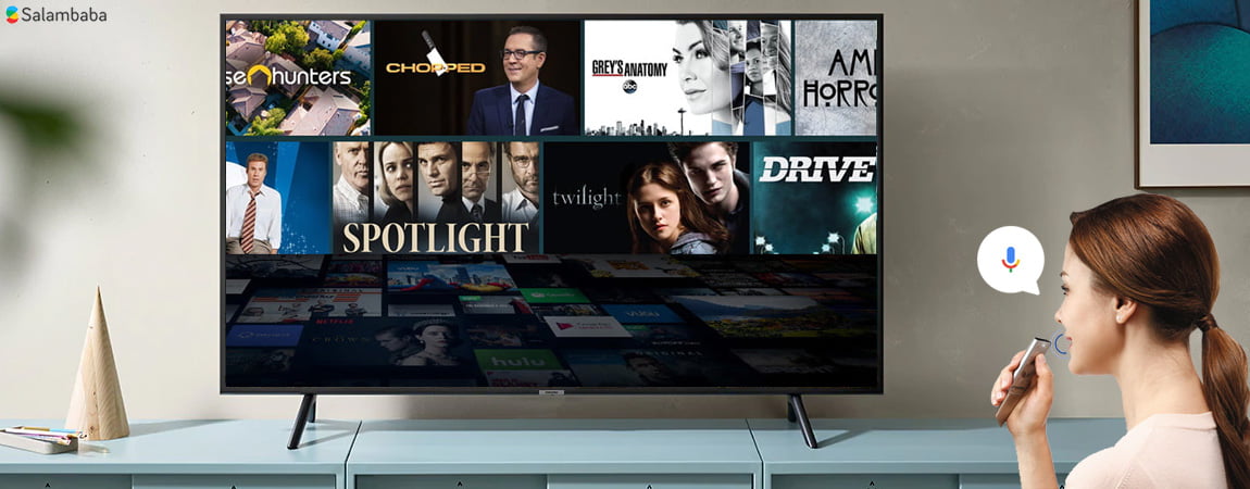 سیستم عامل تایزن و امکانات هوشمند تلویزیون 49 اینچ سامسونگ ru7100